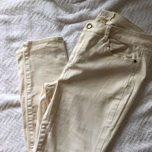 RACHEL Rachel Roy Cream denim Size 32